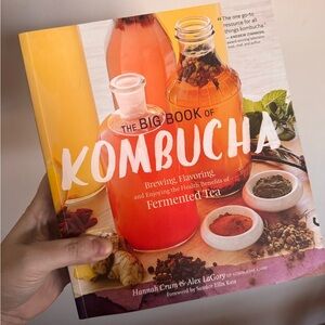 Kombucha Brewing Book | Big Book of Kombucha Recipes Gut Health Fermented Tea